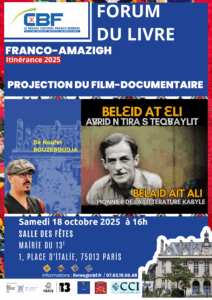 Projection du film documentaire “Belɛid At Ɛli – Abrid n tira s teqbaylit”