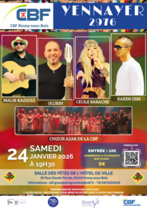 Yennayer 2976 célébré à Rosny-sous-Bois le samedi 24 janvier 2026