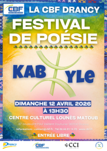 Festival de poésie kabyle à Drancy. La poésie kabyle, entre mémoire, langue et résistance