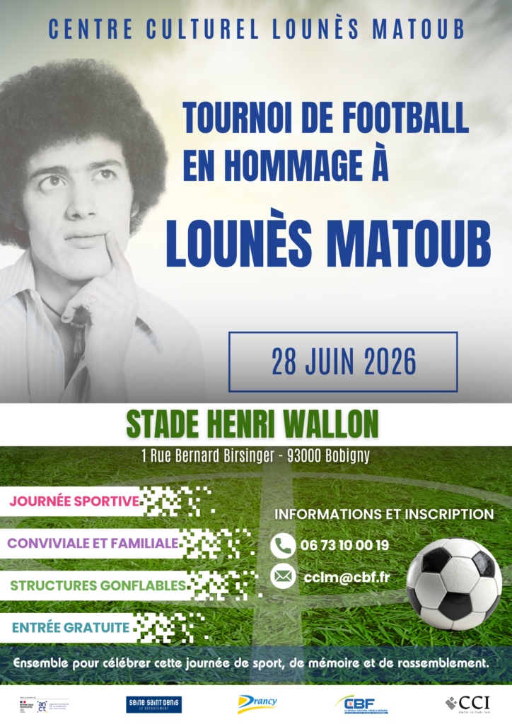 Tournoi de football en hommage à Lounès Matoub : une journée sportive et conviviale à Bobigny