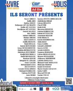 SALON DU LIVRE FRANCO-AMAZIGH DES AUTEURS ET DES AUTRICES À L’HONNEUR !