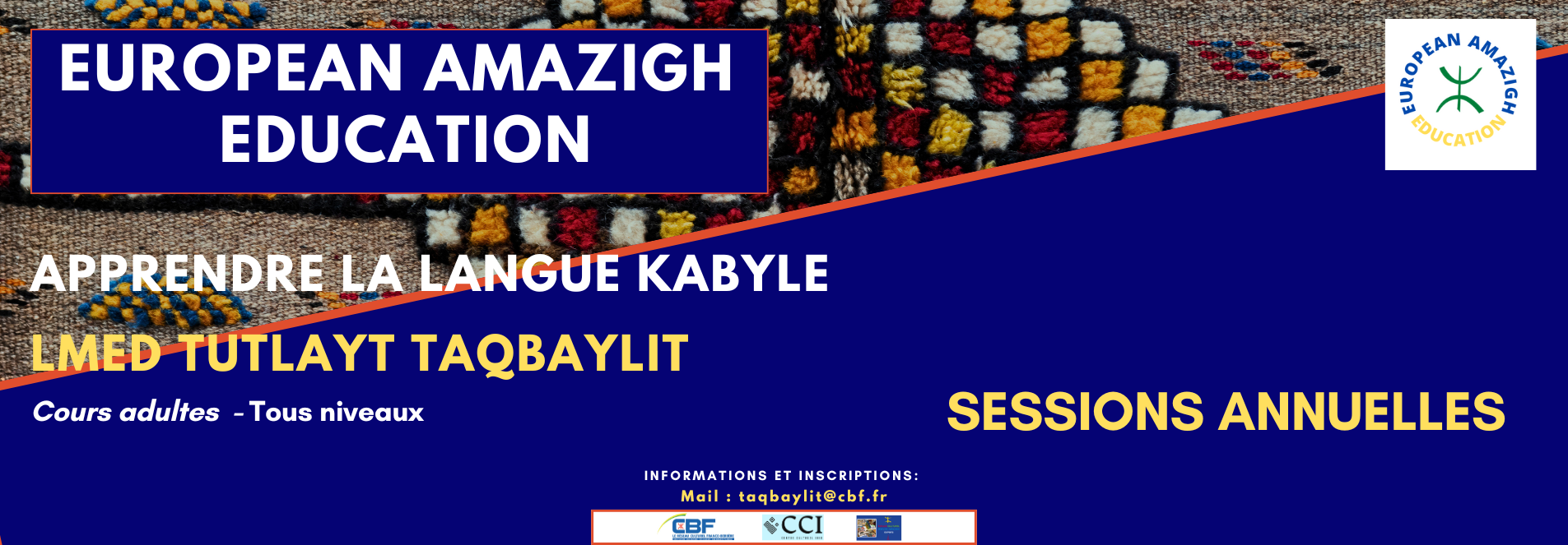 Cours de langue kabyle - Sessions annuelles