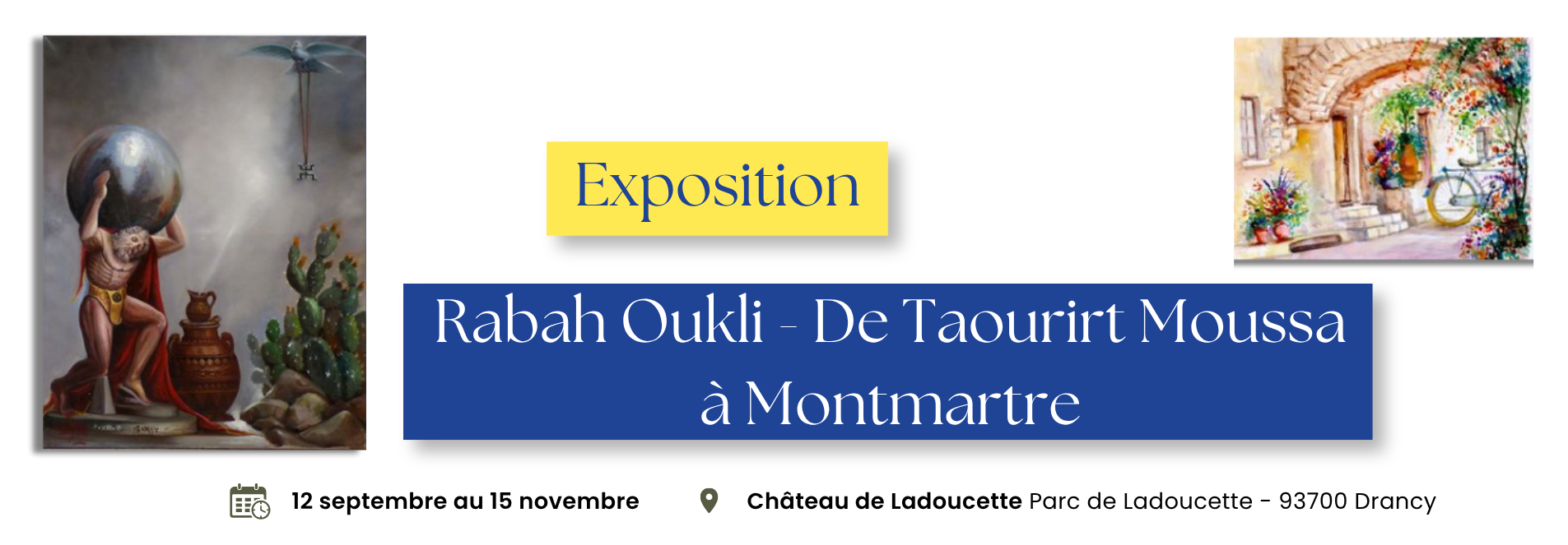 Rabah Oukli, un artiste peintre kabyle, de Taourirt Moussa à Montmartre