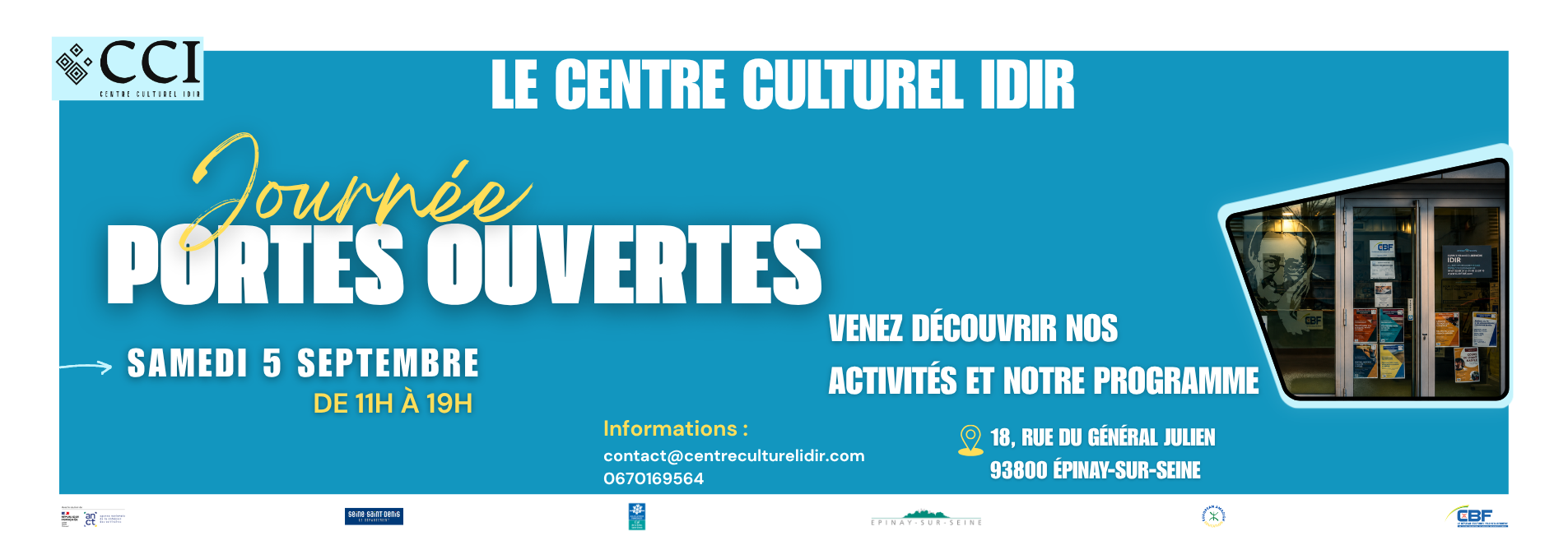 Découvrez les activités 2026-2027 du Centre Culturel Idir